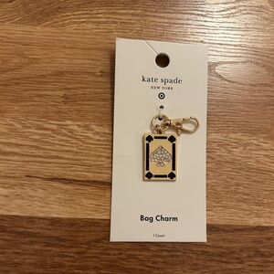 NEW Kate Spade New York for Target Playing Card Bag Charm Key Chain